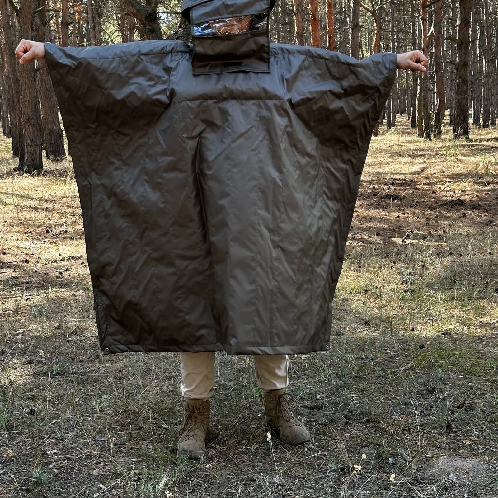 Oliv B87 Thermal Poncho — view 1