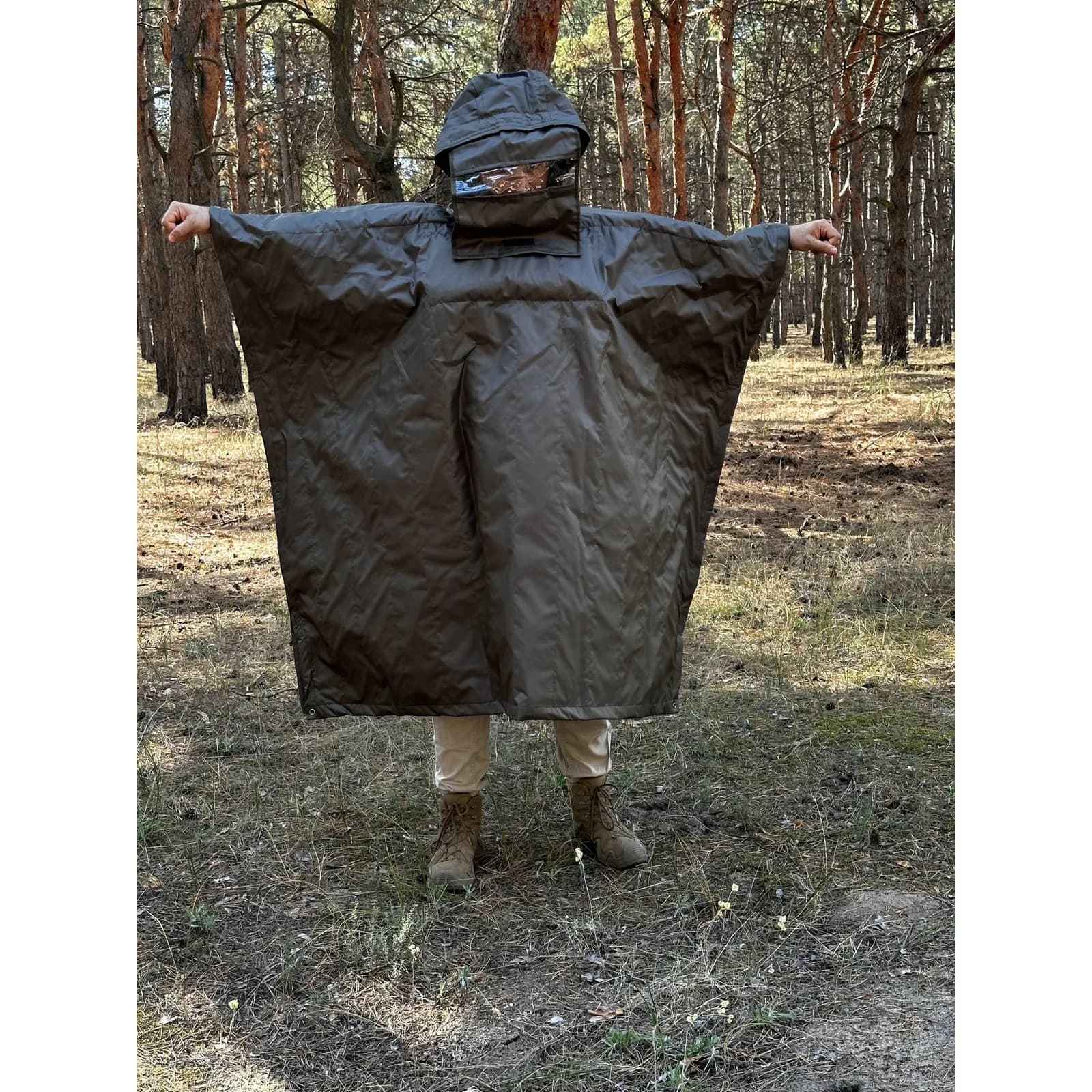 Oliv B87 Thermal Poncho — view 1