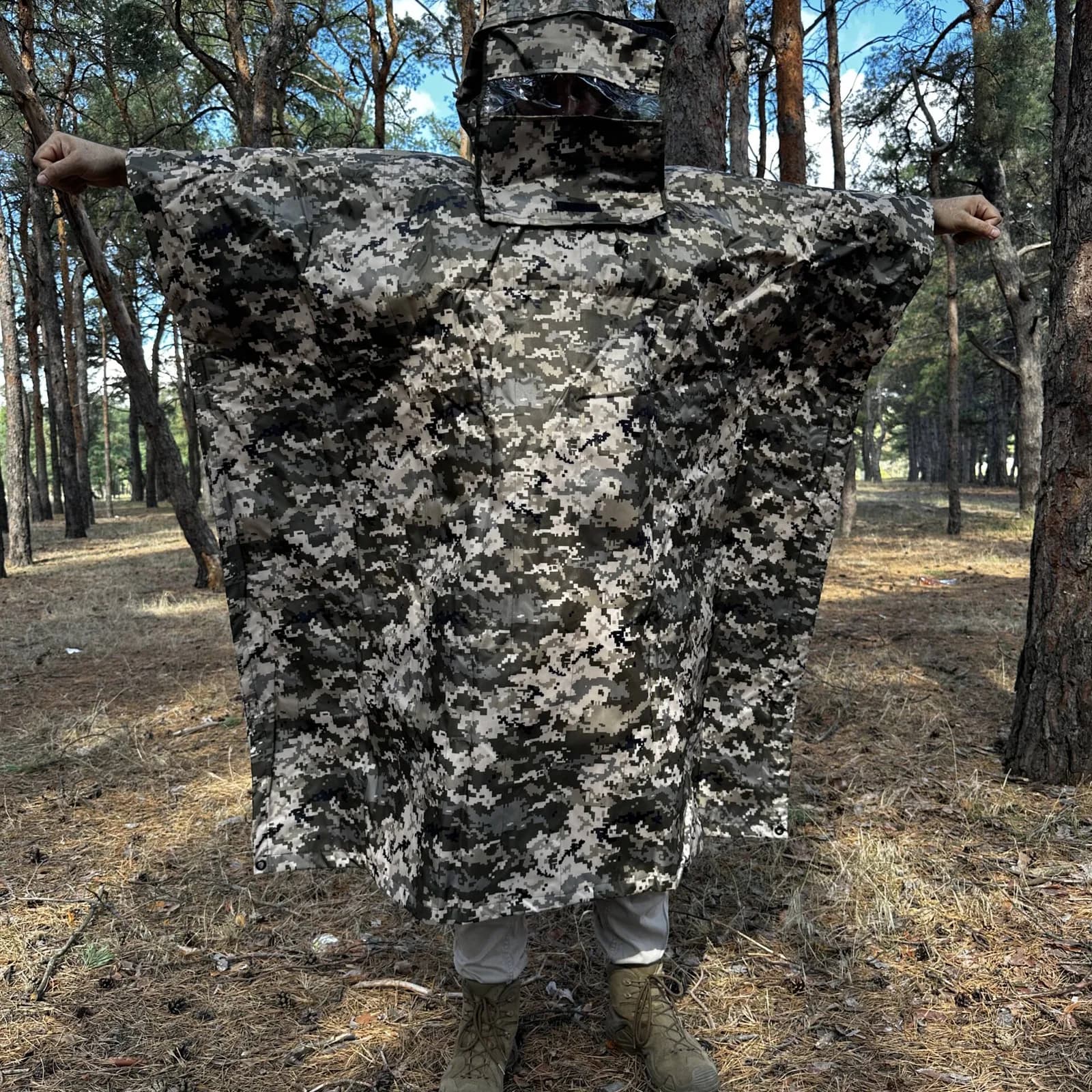 Pixel 1 Thermal Poncho — view 1