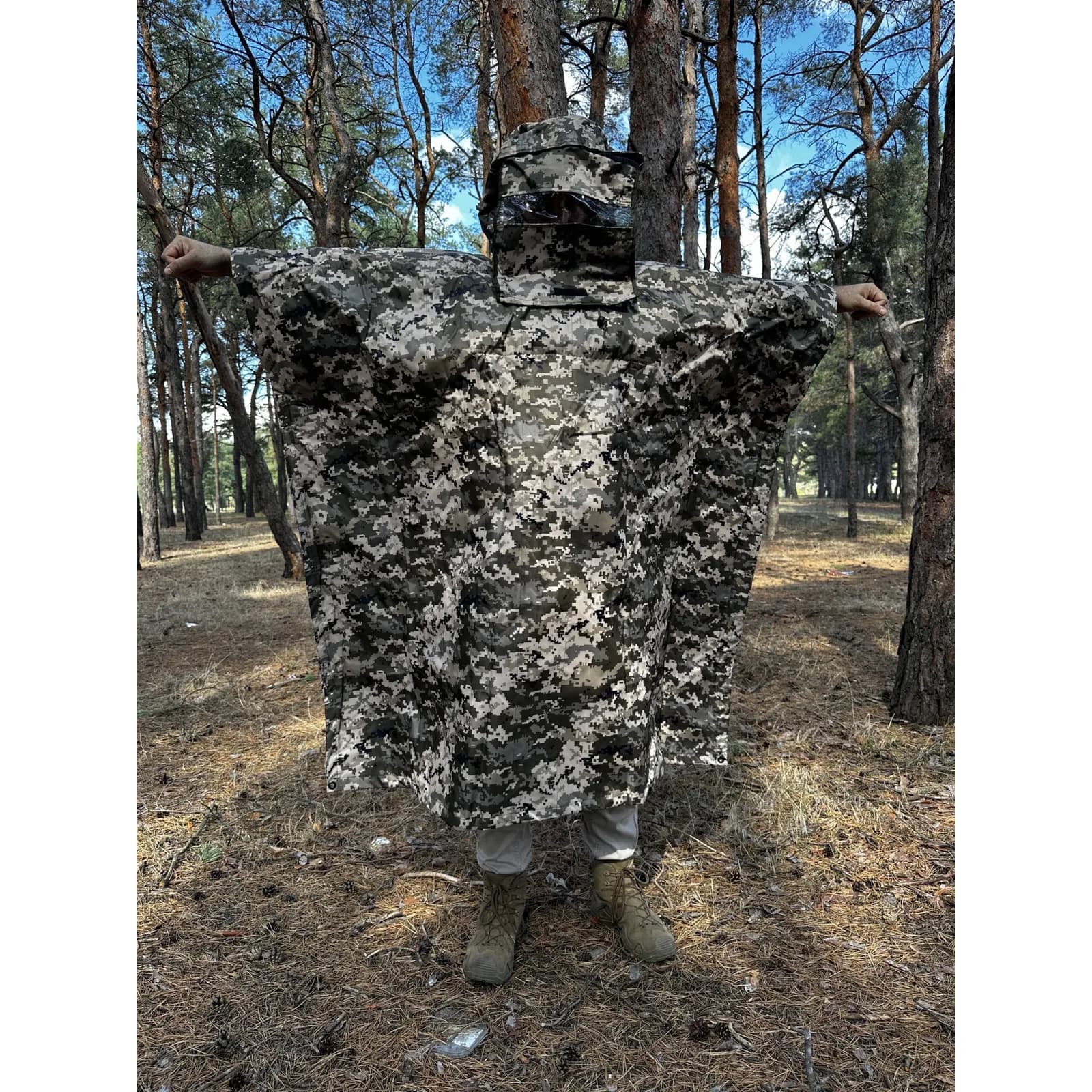 Pixel 1 Thermal Poncho — view 1