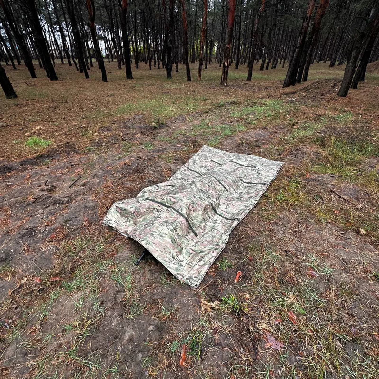 Thermal Blanket with MOLLE Mounts — view 1