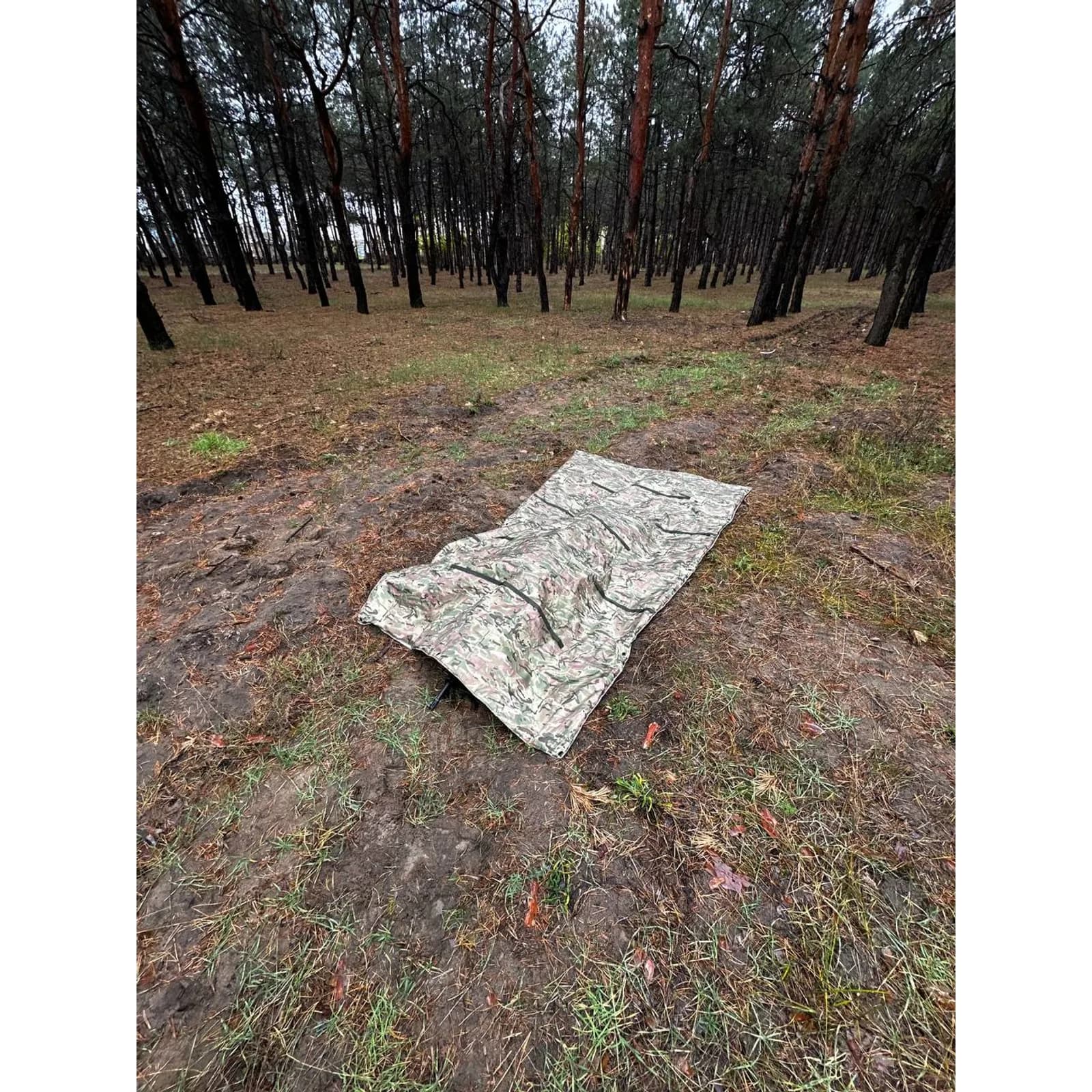 Thermal Blanket with MOLLE Mounts — view 1